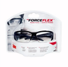 3M Forceflex 92232-80025 Universal Safety Glasses Clear Lens - Black Frame - Half Frame - 051141-32601 - 051141-32601 - R. S. Hughes Company, Inc.