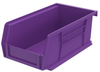 Akro-Mils Akrobin 10 lb Purple Industrial Grade Polymer Hanging / Stacking Storage Bin - 7 3/8 in Length - 4 1/8 in Width - 3 in Height - 1 Compartments - 30220 PURPLE - 30220 PURPLE - R. S. Hughes Company, Inc.