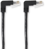 3FT BK CAT5e 100MHz STR Angled Patch Cable UTP Down-Down - EVNSL27E-0003-90DD - Black Box