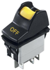 Rocker Switch, Dpdt, 5A, 24Vdc, Panel; Switch Operation Apem - 27X7444 - Newark, An Avnet Company