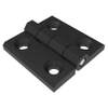 Surface Mount Hinge, 50 mm size, with Mounting CSK Holes, Polyamide, Black - EH-DHIF-50 - Southco