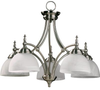 6435-5-65 Mid. Chandeliers-Glass Down - 792625 - Capital Lighting, Inc.