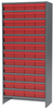 Shelving, Steel Shelving Kit, 48 AkroDrawers - ASC1879188RED - Akro-Mils, Inc.