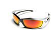 Edge Kazbek Black Red Aqua Precision SKAP119 Safety Glasses -- SKAP119 - Image