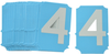 Brady Bradyglo Number Label - Printed Msg = 4 - 6004-4 - 754473-84311 - R. S. Hughes Company, Inc.
