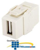 Panduit® NetKey USB 2.0 Female A to Female A Coupler.. - NKUSBAA - TelephoneStuff.com