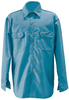 Chicago Protective Apparel Large 6 oz Arc Flash & Heat & Fire-Resistant Shirt - 625-FR9B-MB LG - 625-FR9B-MB LG - R. S. Hughes Company, Inc.