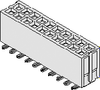 Micro Pitch Board-to-Board Socket Strip - SFMC Series - Samtec Inc.