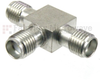 SMA T Adapter Female (Jack)-Female (Jack)-Female (Jack), High Temp - SM4942 - Fairview Microwave Inc.