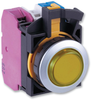 Switch, Pushbutton, Spst-Nc, 10A, 240V Ac/dc, Yel; Product Range Idec - 60T5332 - Newark, An Avnet Company