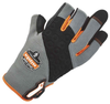 Ergodyne ProFlex Tena-Grip 720 Gray/Black/Orange Large Synthetic EVA Foam/Leather Finger Tipless Work & General Purpose Gloves - 720476-17114 - 720476-17114 - R. S. Hughes Company, Inc.