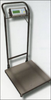 DIGITAL BENCH SCALE WITH HANDTRUCK STYLE PORTABILITY -- HFED-CPW-150W - Image