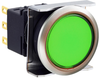 Pb Switch, Dpdt, 0.1A, 125Vac, Grn; Product Range Idec - 93AC9458 - Newark, An Avnet Company