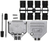 D-Sub Hood, Size Db, 180Deg, Zinc; Product Range Amphenol Communications Solutions - 51Y9748 - Newark, An Avnet Company
