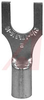 Terminal; Fork; 18 to 14 AWG; 0.590 in.(Max.); Copper; Tin; #8; Fork - 70091932 - Allied Electronics, Inc.