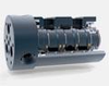 Series RU014 3 Pass Threaded Shaft Rotary Union -- 10050-1403-000 - Image