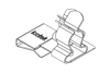 EMC Shield Clamps for 10 × 3 mm Bus Bar, Pluggable- with or without Integrated Strain Relief - 36788.24 - icotek Corp