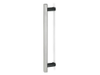 LARGE HANDLE (OFF-SET DESIGN) SILVER - SBH-400SL - SBH-400SL - Sugatsune America, Inc.