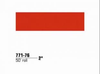 3M Scotchcal 77176 Tomato Red Striping Automotive Tape - 2 in Width x 50 ft Length - 2 mil Thick - 051141-77176 - R. S. Hughes Company, Inc.