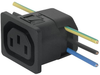 Connector, Power Entry, 10A/15A; 250Vac; Current Rating Schurter - 75T5659 - Newark, An Avnet Company
