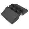 Butt Hinge, 30 mm size, with Stud Mount, Polyamide, Black -- EH-DHIF-4530-SS - Image