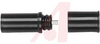 Connector; Banana Plug; 15 A (Max.); Black; Brass, Nickel Plated Contact; 80 de - 70198210 - Allied Electronics, Inc.