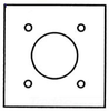 Standard Wall Plate -- S2854K - Image