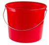 Heavy Duty Plastic Reinforced Rim Pails & Lids -- 2342 - Image