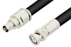 BNC Male to BNC Female Cable 24 Inch Length Using RG8 Coax, RoHS - PE3360LF-24 - Pasternack