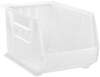 Ultra Stack & Hang Bin, Clear, 75Lb; Bin Colour Quantum Storage - 42AC6026 - Newark, An Avnet Company