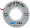 Desoldering Braid, Quick Braid, .025 X 25 Rohs Compliant Easybraid - 51AC9451 - Newark, An Avnet Company