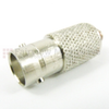 10-32 Female (Jack) to BNC Female (Jack) Adapter, Nickel Plated Brass Body, 1.2 VSWR -- SM2405 - Image