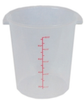 Translucent Polypropylene Round Food Storage Containers - 81524 - U.S. Plastic Corporation
