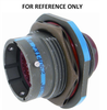 Circular Connector, Receptacle, 31 Position, 24-31, Jam Nut; Military Specification Deutsch - Te Connectivity - 96T4510 - Newark, An Avnet Company