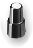 Dual Concentric Control Knob with Pointer -- PT-0 + 4-P - Image
