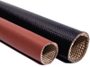 Silicone Rubber Coated Fiberglass Sleeving, Up to 240°C, MIL-I-3190/9 -- QCS-240