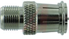 connector,rf coaxial,f in-series adapter,straight jack to push-on plug - 70032174 - Allied Electronics, Inc.