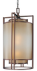 N6956-267B Three Light Pendant - N6956-267B - Minka Group