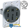 Leviton 125/250V Flush Mount Receptacle -- 279 - Image