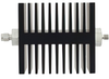 10 dB Fixed Attenuator, SMA Male To SMA Female Directional Black Anodized Aluminum Heatsink Body Rated To 50 Watts Up To 18 GHz -- PE7336-10