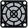 40mm Plastic Fan Filter Assembly with 60PPI Media - 09150-F/60 - Qualtek Electronics Corp.
