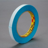 3M 9990N Blue Splicing & Core Starting Tape - 50 mm Width x 33 m Length - 5.5 mil Thick - Repulpable Paper Liner - 08067 - 051111-08067 - R. S. Hughes Company, Inc.