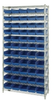 Quantum Small Parts Shelf Bin System - 53373 - U.S. Plastic Corporation