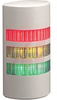 LIGHT TOWER,3 - LIGHT,24V AC/DC,RED,YELLOW,GREEN,WALL MOUNT - 70038749 - Allied Electronics, Inc.