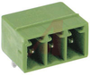 Header; 3; 8 A; 125/300 V; 0.150 in.; 0.50 in.; Polyamide 6.6 - 70078481 - Allied Electronics, Inc.
