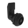 Quarter-Turn Cam Latch, 8 mm Triangle, 20mm  Grip, Sealed, Nylon, Black - E5-4-033-201 - Southco