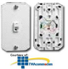 Leviton Wall Phone Jack - Carded Unit Pack - C0253 - TelephoneStuff.com