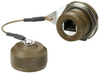 Category 6, Ruggedized Jam-nut, Zinc-nickel finish with Grounding Shield and Dust Cap - T6C00012 - MilesTek Corporation
