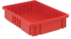 Dividable Grid Container, Red; Bin Colour Quantum Storage - 44AC4686 - Newark, An Avnet Company