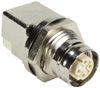 Sensor Connector, M12, Rcpt, 4Pos, Panel; Product Range Harting - 50AC4236 - Newark, An Avnet Company